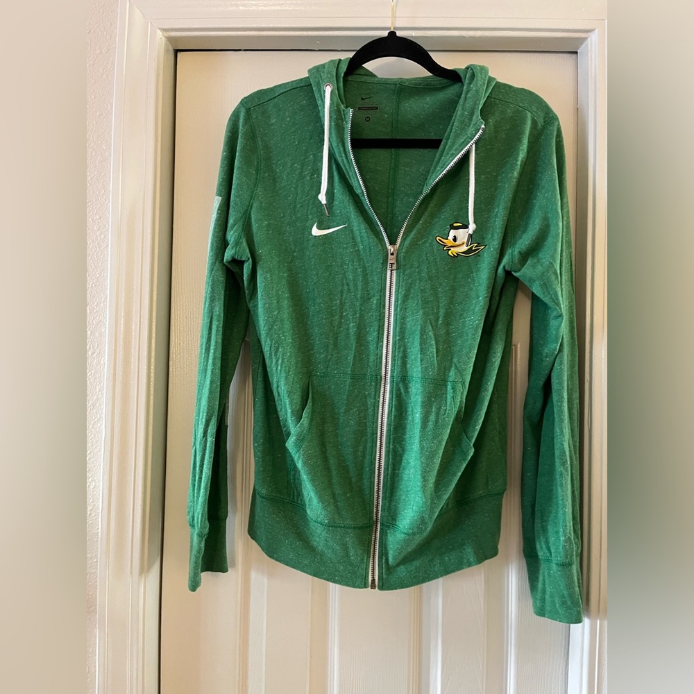 Nike University of Oregon zip up hoodie